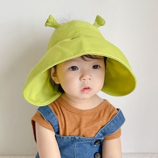 Children's Sunscreen Hat Girls' Summer Thin Traveling Girls' Sun Hat UV Protection Sun Hat
