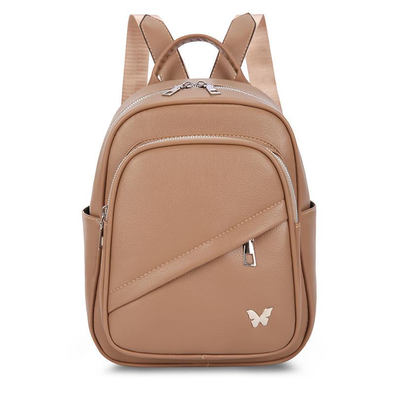 Bolsos para mujer 2024 nueva mochila de PU para mujer casual