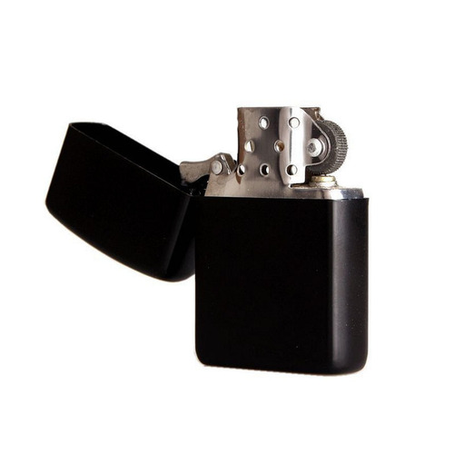 Old-fashioned kerosene lighter open flame windproof manufacturer wholesale metal flint grinding wheel advertising gift lighter windproof