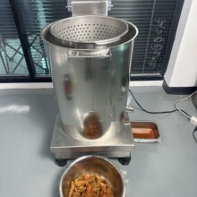西美特电动脱油机油炸食品辣椒鸡柳甩油机炸串沥油不锈钢小型