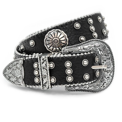 New Cross-border Women's Punk Rivets Y2K Women's New European and American Belt Belt Millennium Hot Girl Style Belt