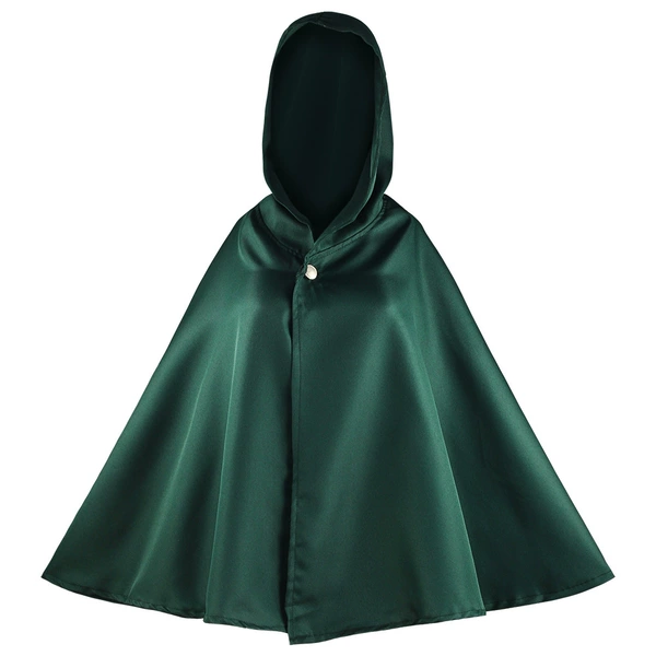 Green trench coat