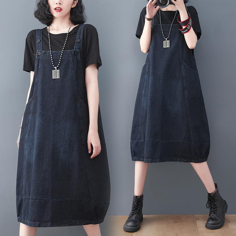 Summer denim summer dress