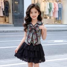 Ůͯ�ļ������������ȹ��װ26�����ᱡ�������Ứ��ȹ������Ů