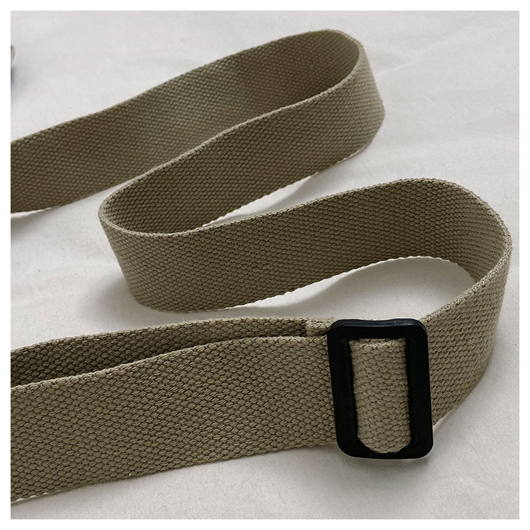 Kvinnors stor kapacitet, enfärgad, axelavancerad och minimalistisk, crossbody-väska för kvinnor, handväska i canvas, mobil_voghion.com