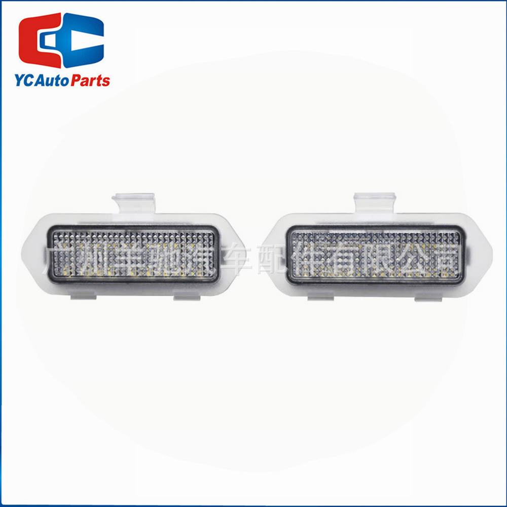 Aplicable a Cadillac Escalade / Chevrolet Espejo retrovisor Lámpara de bienvenida Lámpara de suelo LED
