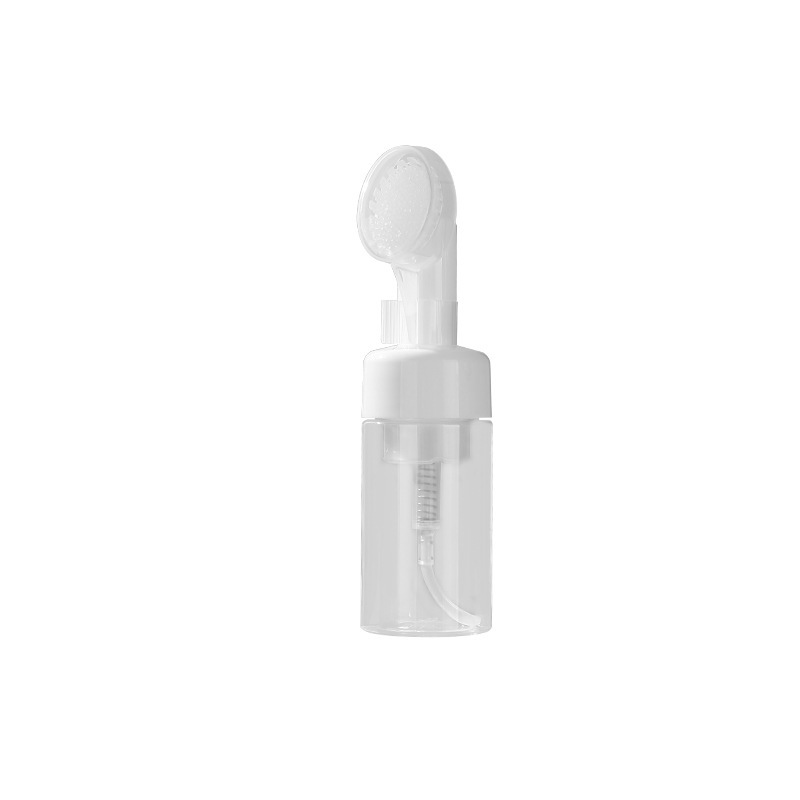 120ml150ml200ml慕斯泡沫瓶PET洁面清洗瓶硅胶刷头打泡起泡塑料瓶|undefined