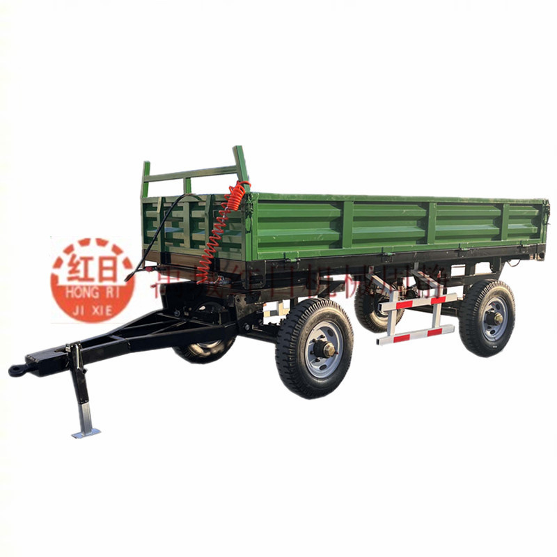 红日农用车斗   液压自卸拖车   阿里巴巴实拍拖车   车斗