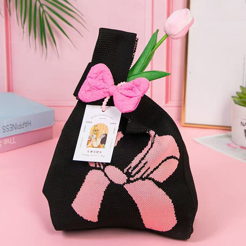 검정과 빨강 리본 + 액세서리 색상 랜덤