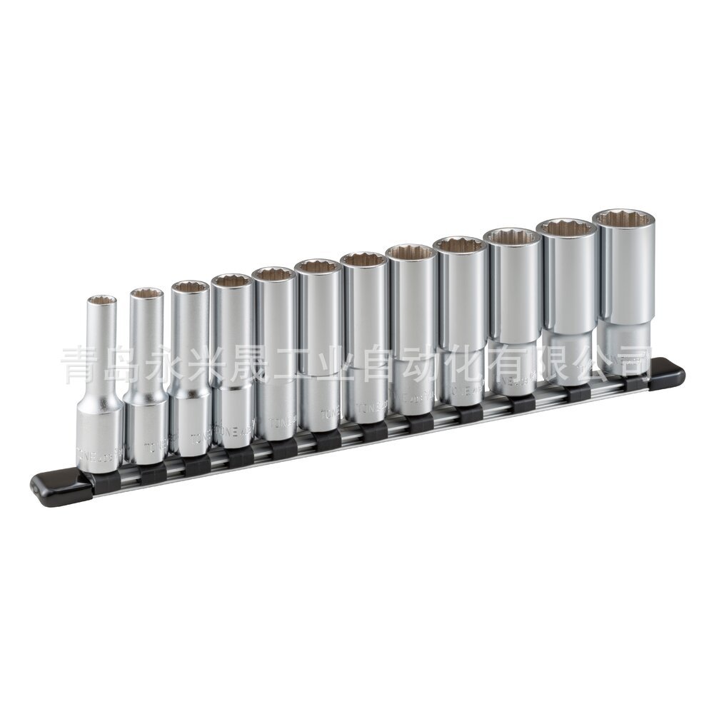 日本前田TONE 深套筒套件（12 角，带支架 英制）HDBL412