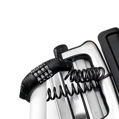 lock for motorcycles and bicycles, Helmet lock