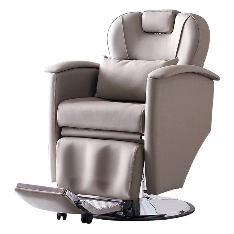 Silla de salón de cuidado del cabello de alta gama se puede poner Silla de fisioterapia Barbero Silla de belleza elevación gran chasis Silla de corte de pelo