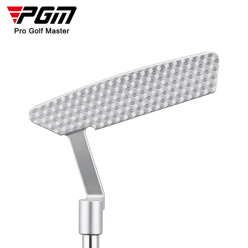 Gậy golf Putter PGM chuyên nghiệp thép không gỉ, mặt đánh kết cấu mới, chiều dài 34 inch — TUG036-Màu Bạc