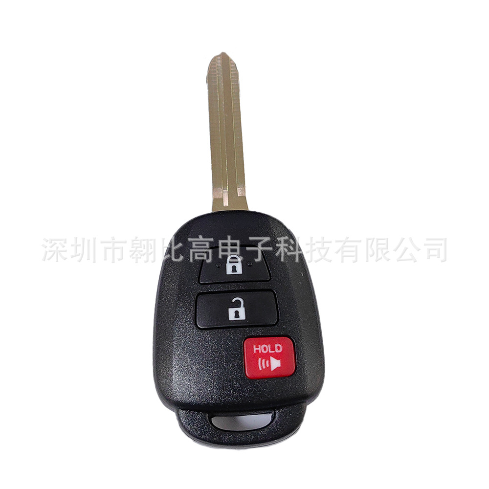 For Toyota 3 Button Remote Car Key HYQ12BDM/HYQ12BEL 314.4Mhz G/H Chip