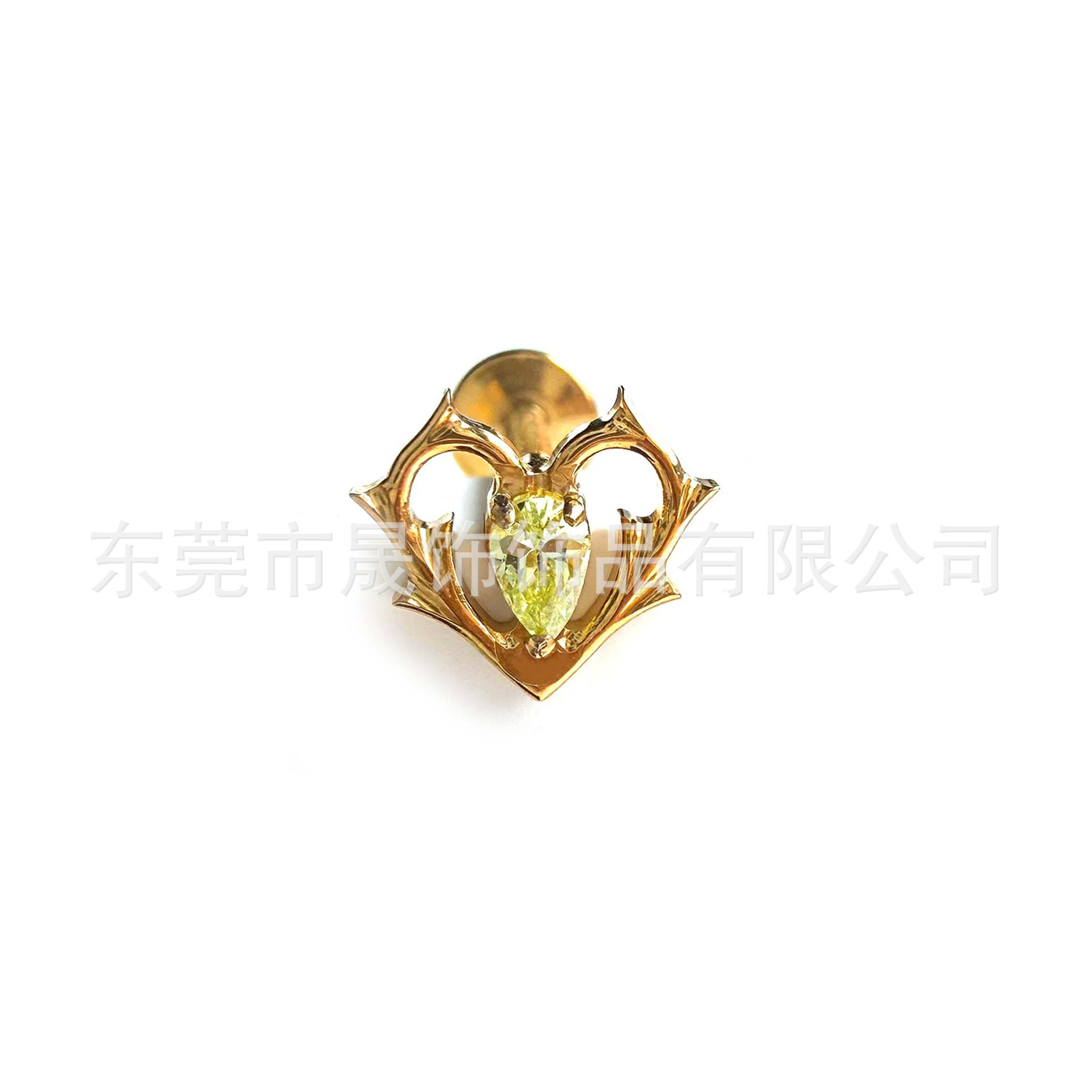 F136 Titanium 荆棘 Heart Ear Stud Helix Cartilage Stud G23 Implant Grade Titanium Studded Cubic Zirconia Labret Stud Tongue Barbell 人体 Piercing Jewelry
