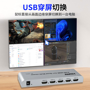 �Ϻ�4��8��16��4K����ͬ��һ�w�CKVM�O�����C�Α���X�ָ�4�Mһ