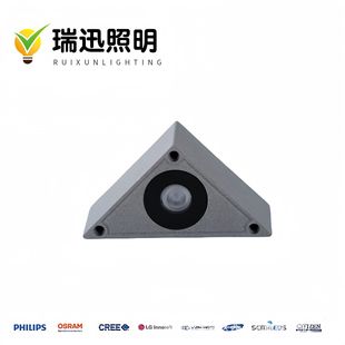 Factory direct 5W6W outdoor waterproof LED high power triangle step lamp a beam of light stair trail projection lamp