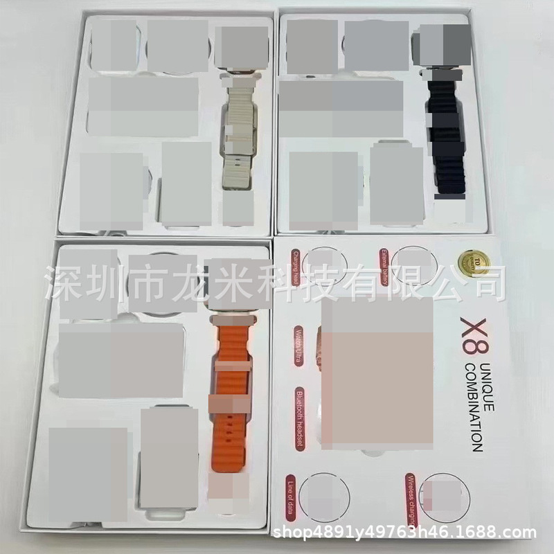 X8 Smart Watch Six-Piece Set 5Th Generation Bluetooth Earphone Combo Set Call Watch Cross-Border Foreign Trade Watch Factory X8 Smart Watch Six-Piece Set 5Th Generation Bluetooth Earphone Combo Set Call Watch Cross-Border Foreign Trade Watch Factory