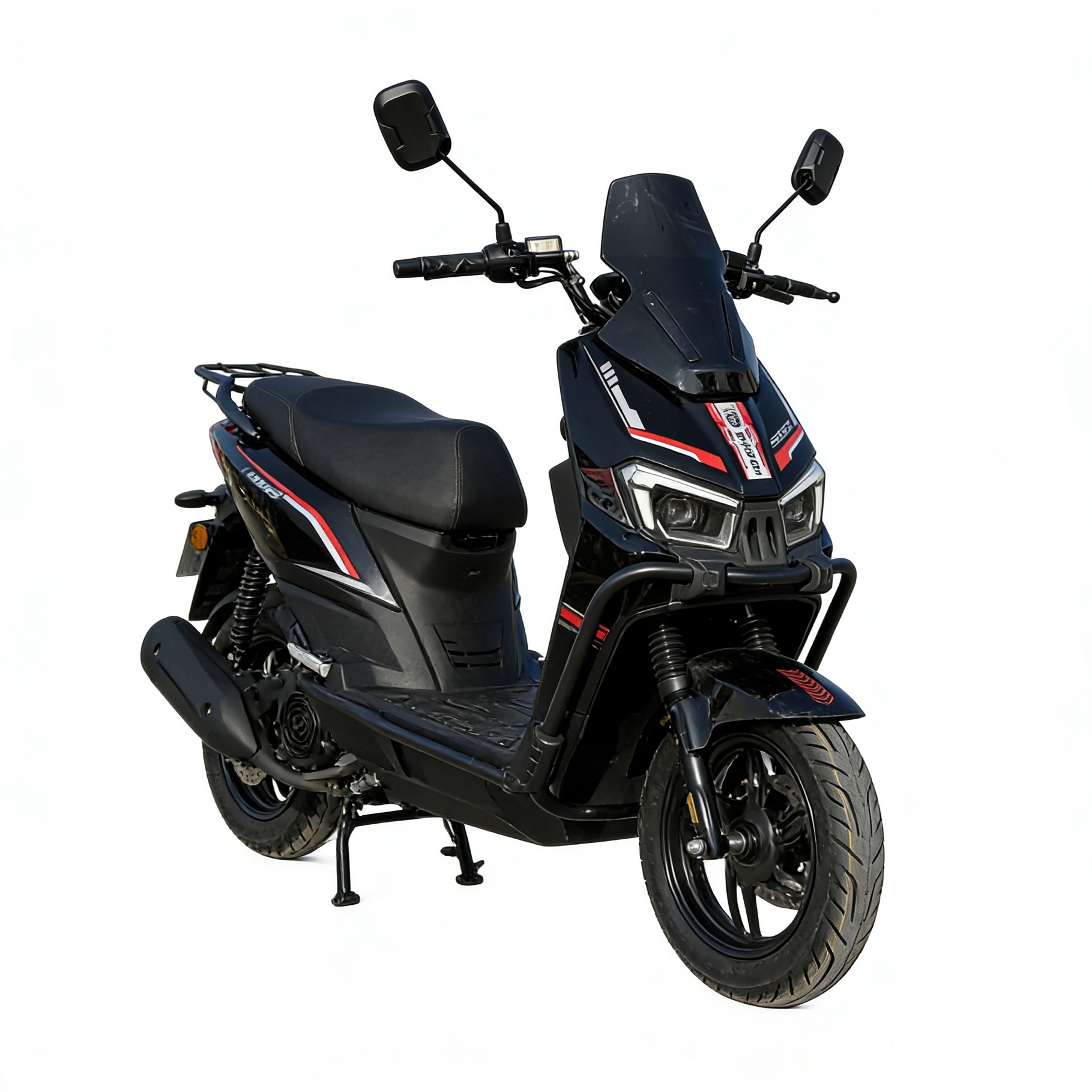 Small Cyclone Electric Motorcycle Factory Foreign Trade Electric Two-Wheeler Electric Car Adult Commuting Takeaway Car