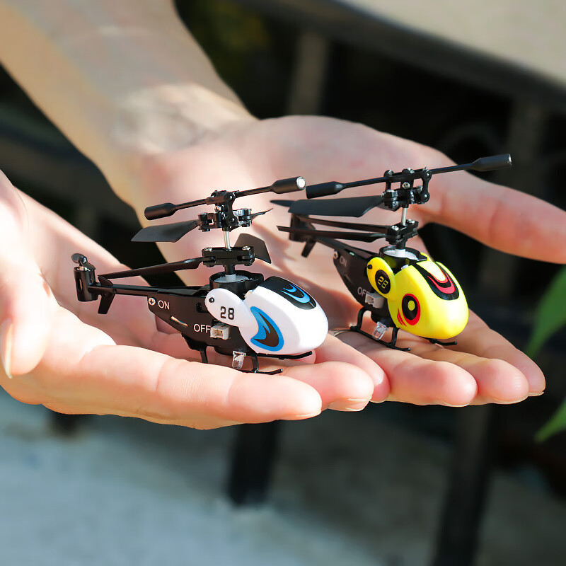 Cross-border fingertip mini remote control aircraft helicopter children's toy boy model 3.5 channel fall-resistant aircraft