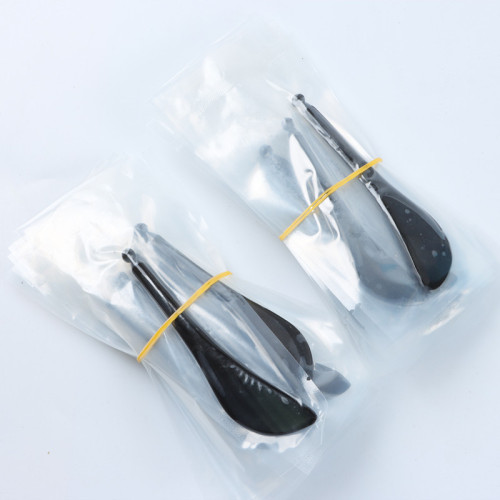 Black flower horn tendon pulling stick, facial eye massage stick, beauty acupuncture stick, acupoint pen, one piece drop shipping