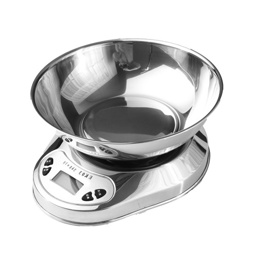 Jinju Kitchen Scale Digital Electronic Weighing Pan Scale EK01 Mini Scale Platform Scale 3KG Kilogram Precise Food Gram Scale