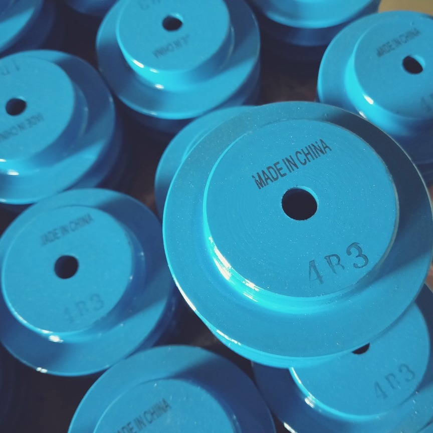 皮带轮铸造件厂家批发工业转动轮农机旋压机配件压机轮铸铁皮带轮