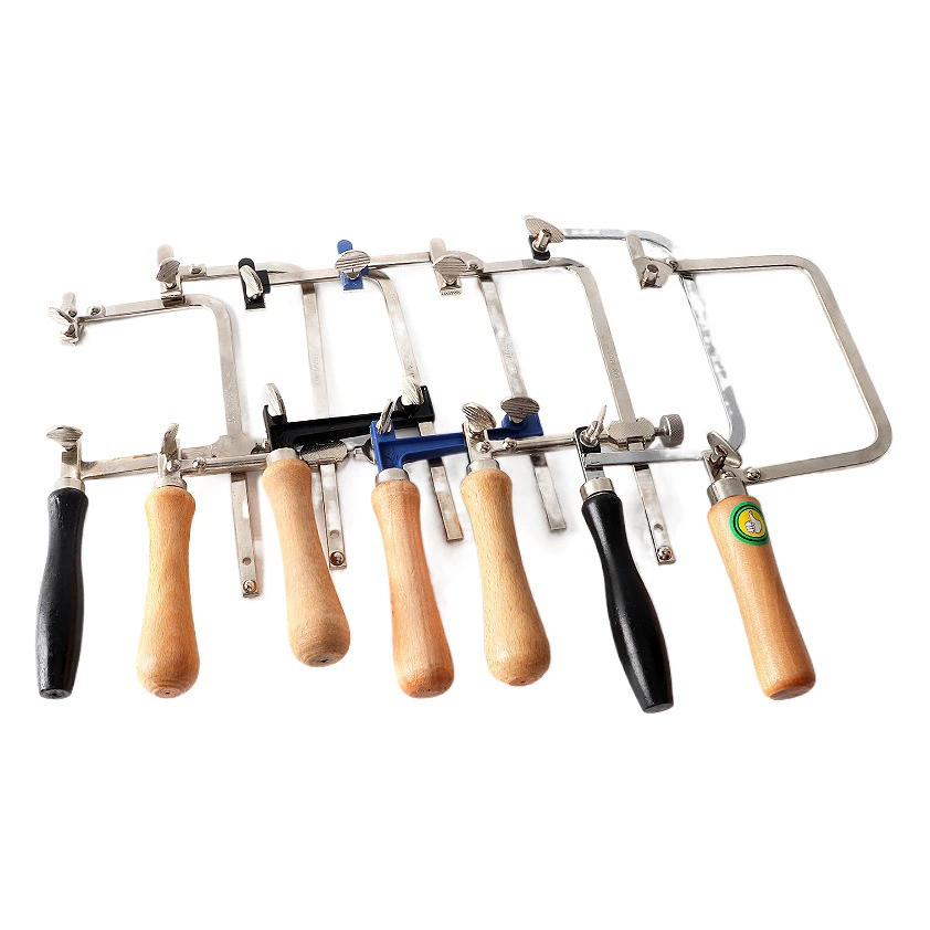 Ручная мини-лобзик U-образная пила носовая пила Лезвие маленькая ручная пила по дереву Тяговая пила проволочная пила DIY модель пила