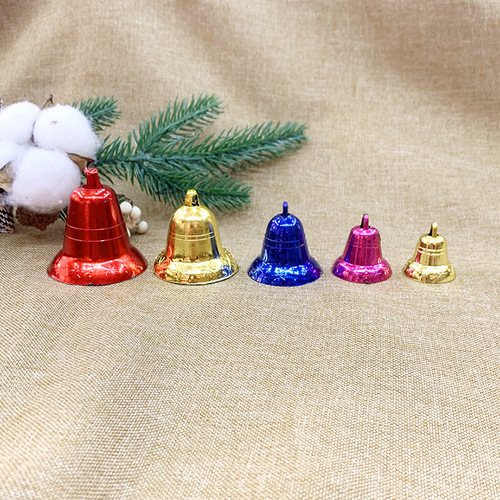 圣诞钟 米字钟 塑料铃铛配件 挂件 圣诞装饰品多规格选择厂家直销