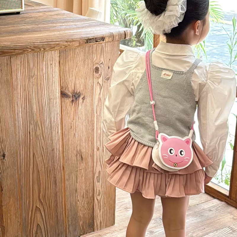 Bolsas de dibujos animados lindas para niños 2025 nuevas bolsas de accesorios para bebés de niñas en línea