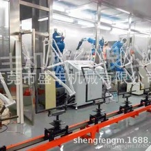 供應靜電自動噴粉設備自行車配件車架靜電粉末塗裝生產線自動噴粉