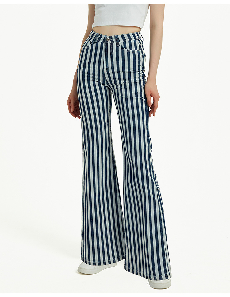 Women's Stripe Washed BOTTOMS display picture 13