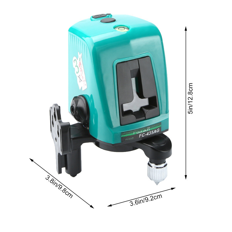 Nivel láser de 2 líneas transfronterizo, mini, de alta luminosidad, proyector de líneas infrarrojas especializado de alta precisión, venta al por mayor