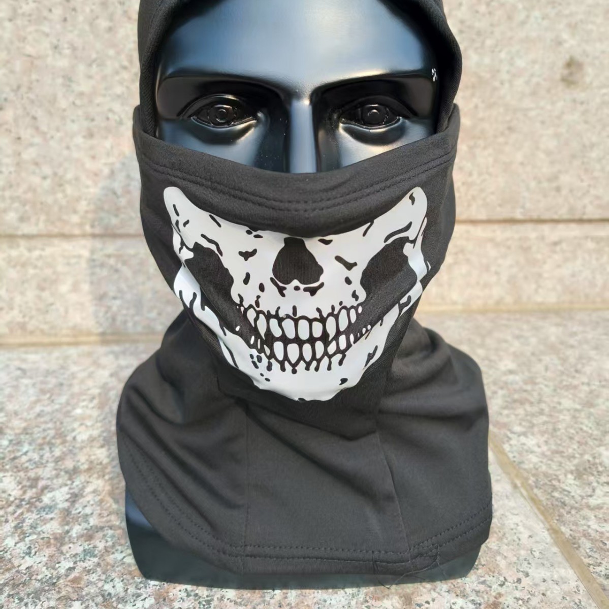 Autumn and Winter Warm Riding Mask Motorcycle Helmet Lining Headgear Outdoor Windproof Collar Cold-proof Ski Mask