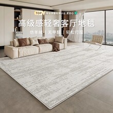 地毯客厅2024新款卧室床边房间免打理免洗可擦高级防水耐脏易打理