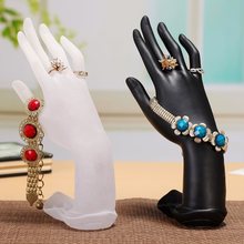 手模展示架道具项链型戒指架手链架饰品橱窗创意塑料耳饰收纳架