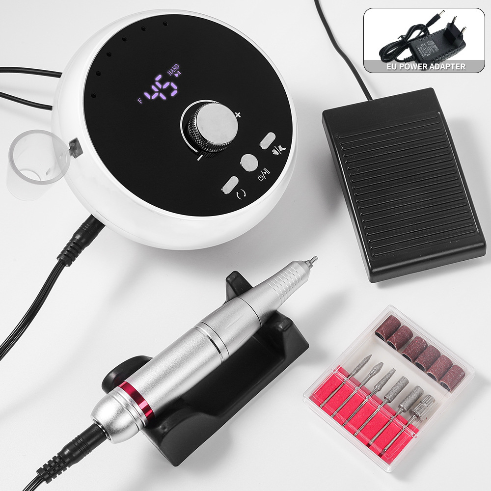 Nuevo transfronterizo 45000 rpm amolador de uñas 203 amolador de uñas eléctrico ligeras amolador de uñas amolador de uñas