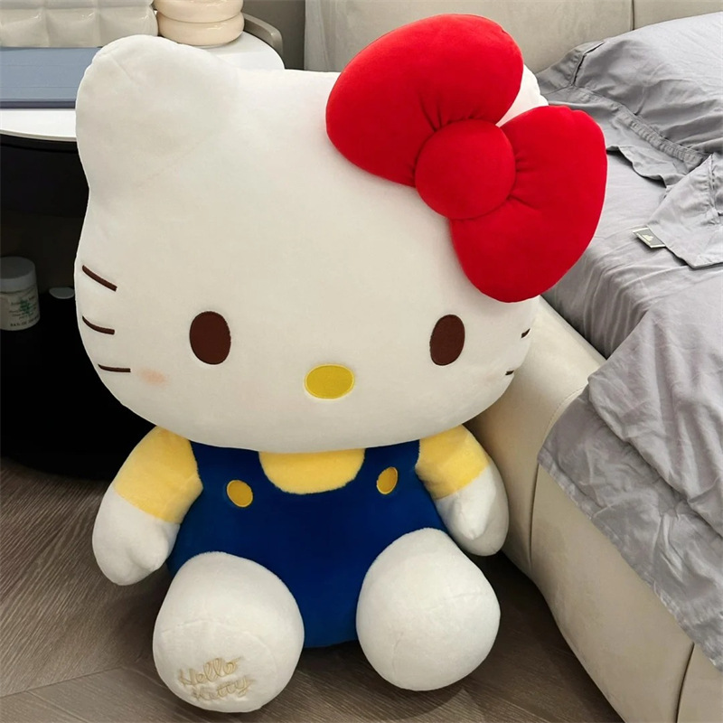 ハローキティの巨大な人形のぬいぐるみのかわいい人形のアイデア520誕生日プレゼントは彼女にあげます。|undefined