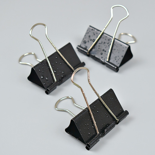 Art long tail clip, long tail bill clip, bill clip, black swallowtail clip, art clip, receipt list clip