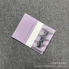 現物日本硬貨クリップマジックテープ取り外し可能二合一小銭入れ片手にコイン分類小銭入れを取り出す