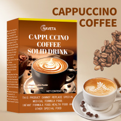 外国貿易越境 英語版カプチーノコーヒーCAPPUCCINOCOFfEESOLID DRINK