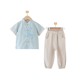 童汉服;童民族服装;童裤