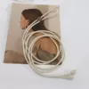 A518 gold buckle white