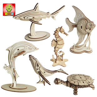 �������ľ�|ƴ�bģ�����~�ֹ�DIY��� 3D���wƴ�DС�W���b[��