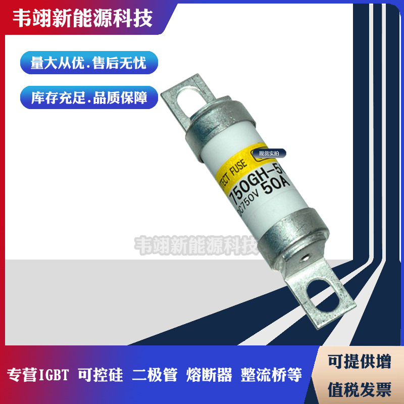 现货日之出快速熔断器750GH-160UL 750GH-125UL 750GH-100UL