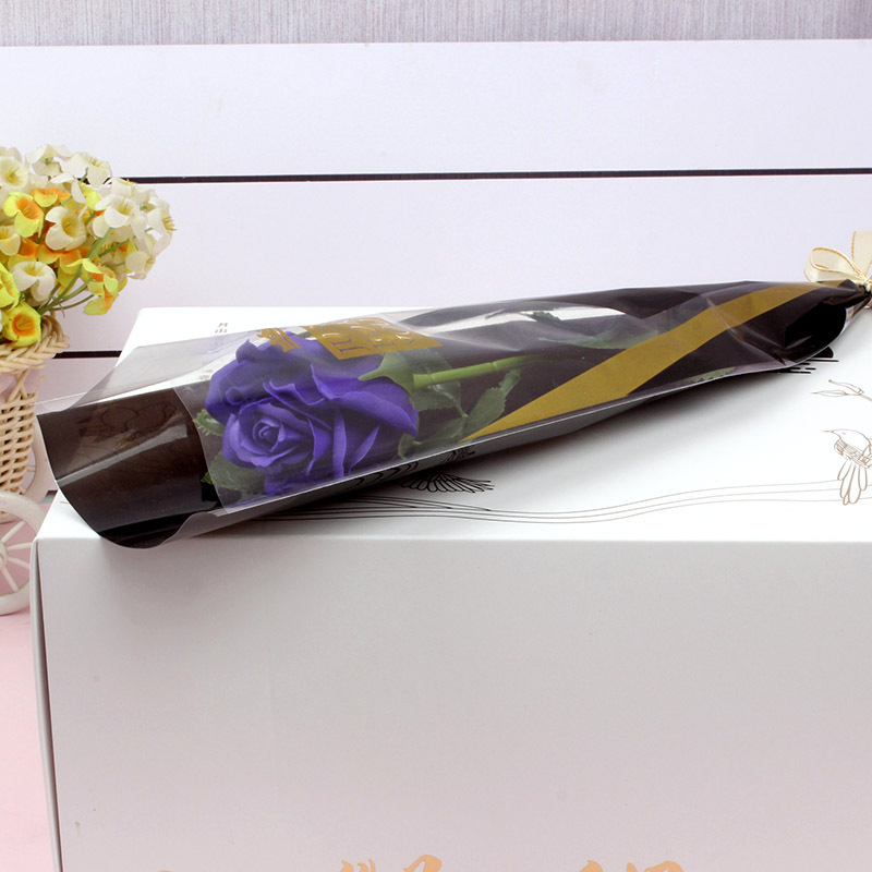 비누 꽃 싱글-바이올렛