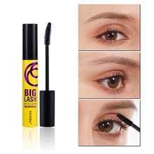 Shedoes跨境爆款膜力丰盈4D防水浓密纤长卷翘硅胶刷旋盘睫毛膏