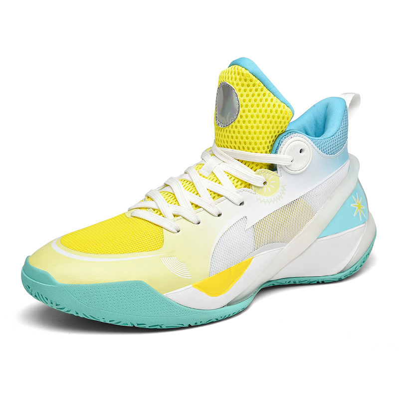 Sonic 10 zapatos de baloncesto masculino y femenino de malla ventilada amortiguadora zapatos de suela suave zapatos de fútbol resistentes al desgaste zapatos de combate