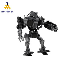 BuildMoc MOC-87785机械zhan警桌面玩具积木兼容乐高拼搭积木玩具