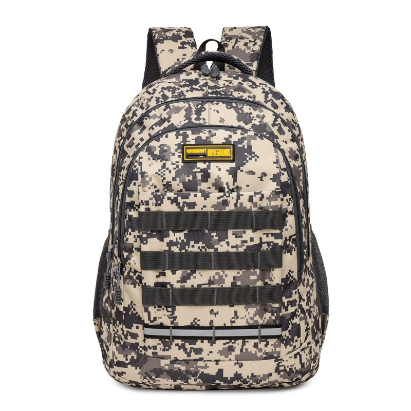 [Shake the same model] Summer camp expand backpack camouflage camouflage backpack Student outdoor large capacity backpack